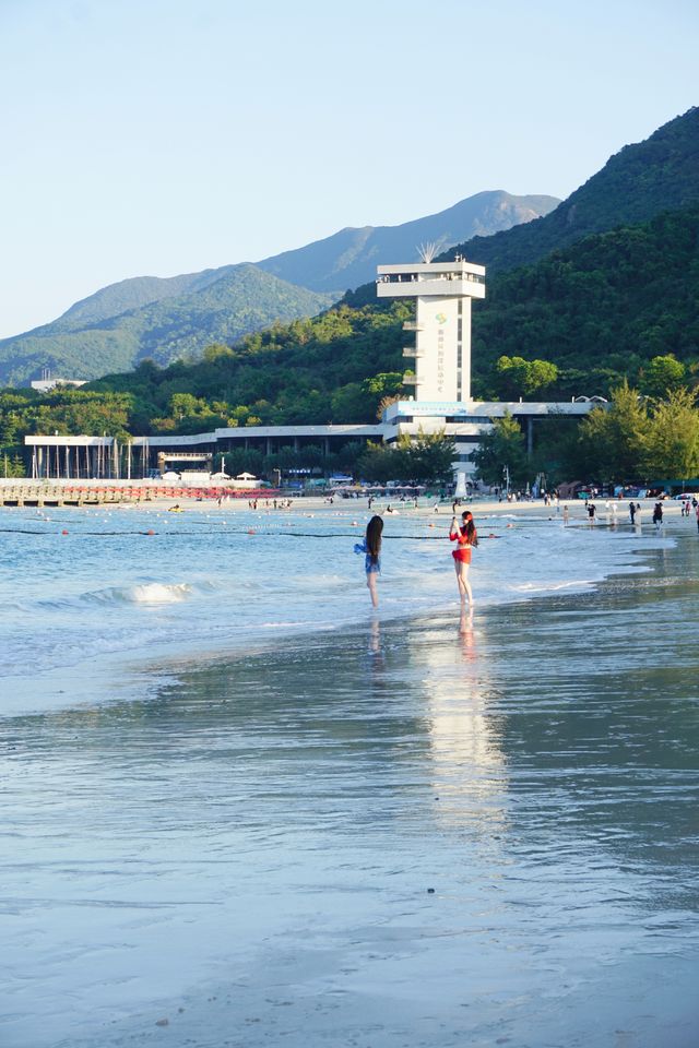 深圳桔釣沙看海！這也太頂了吧！