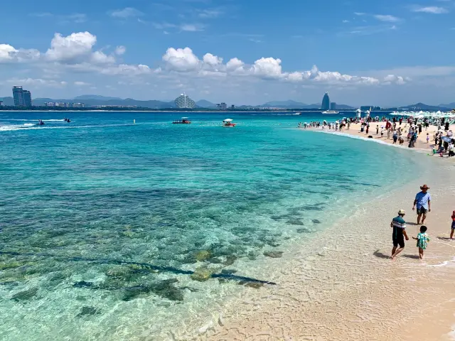 四月三亞行之蜈支洲島|||蜈支洲島位於美麗的海棠灣內