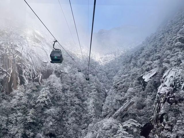 從古徽州走進冰雪極致的黃山