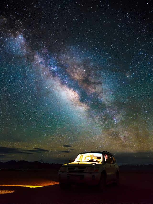 99％的人來羊湖都錯過了絕美的星空銀河