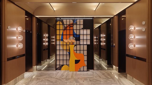 新開業的上海張江voco酒店還挺有設計感的。
