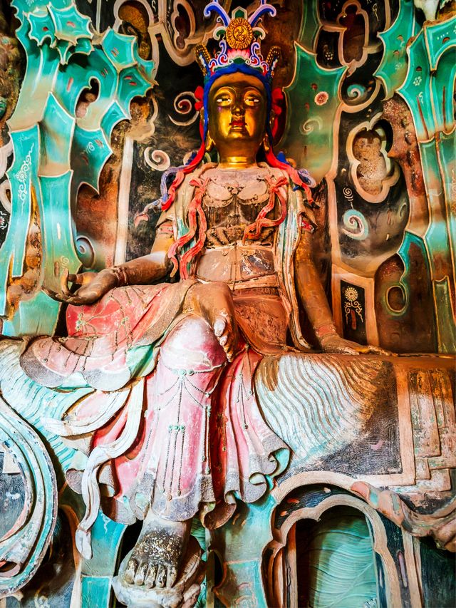 公主寺的壁畫不遜永樂宮還有漫天懸塑。