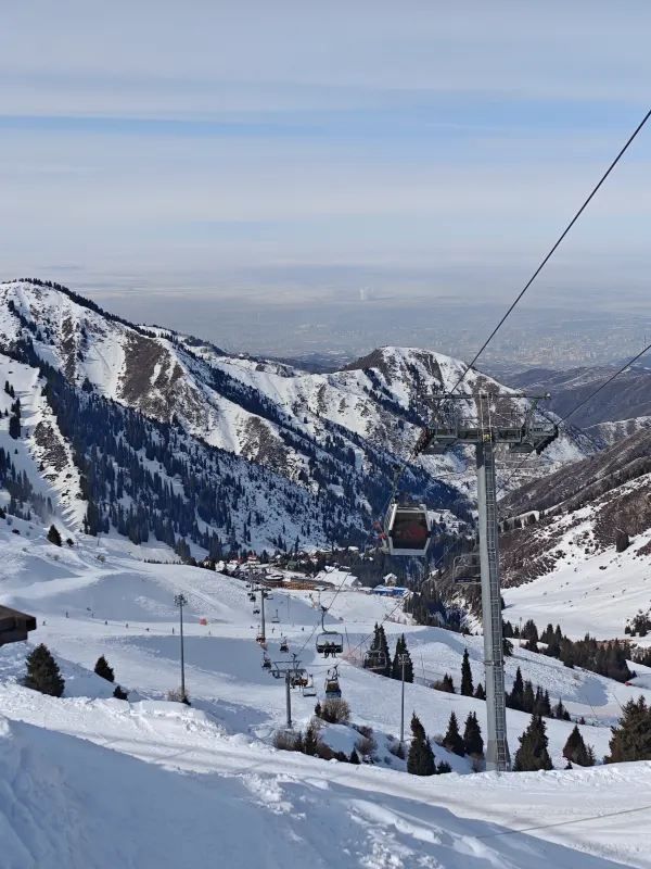 Discover Shymbulak Ski Resort in Almaty with Convenient Cable Car Access