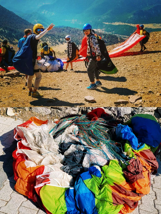 跟着我上天下海：土耳其滑翔傘