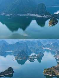 探秘廣西南寧大龍湖，湖光山色美如畫