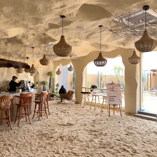 假裝在大西北！深圳這家沙丘咖啡DUNE COFFEE荒漠風咖啡館
