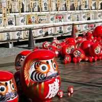 勝尾寺之行：可愛達摩蛋與趣味明信片