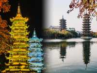 來一趟桂林吧，來看看語文課本裡的"桂林山水甲天下"