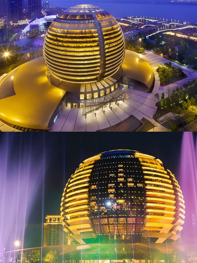 入住杭州洲際酒店金色巨球，超棒體驗
