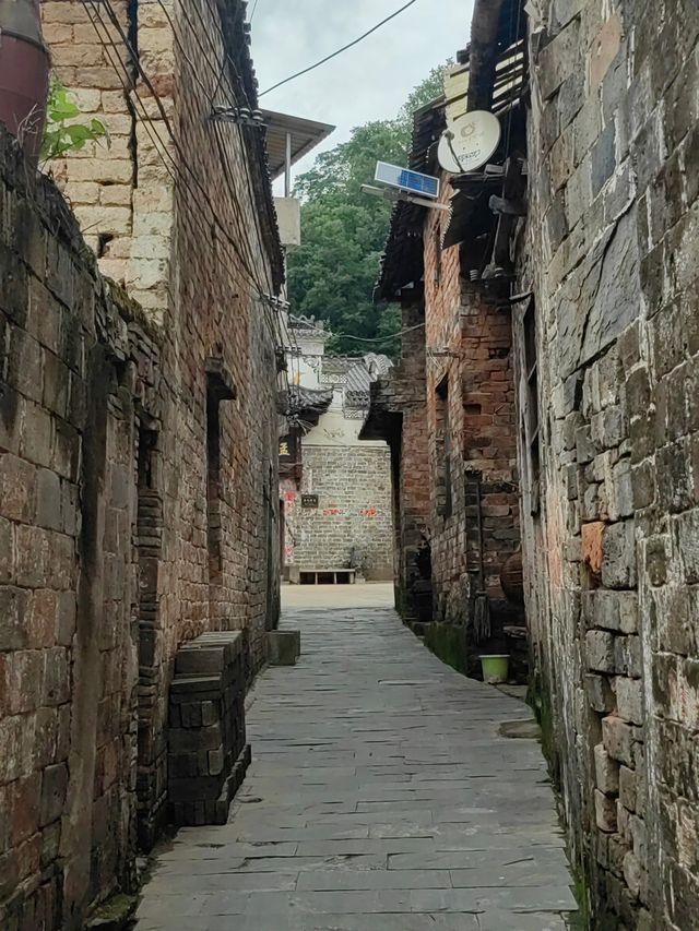 湖北通山西莊古村