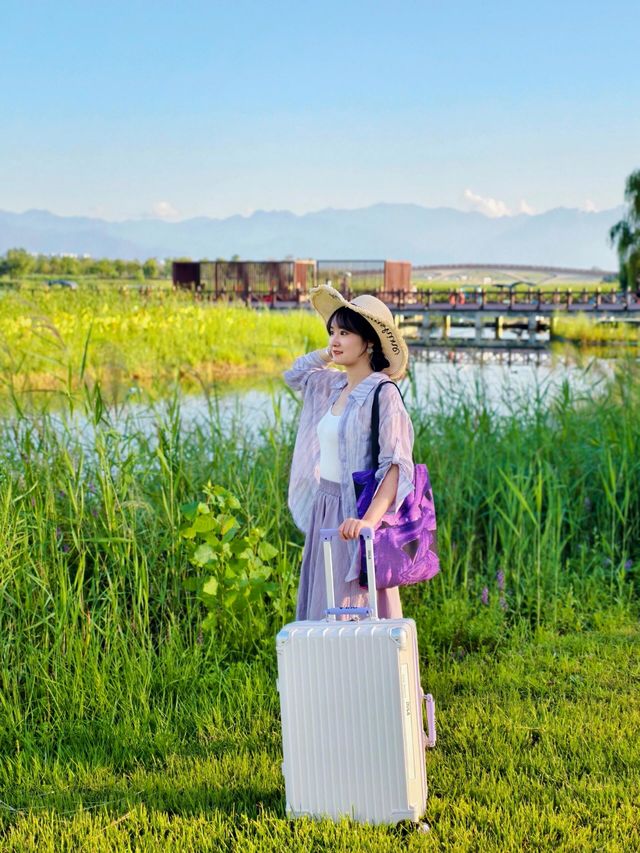 原來西安真係有「洱海」夕陽絕美