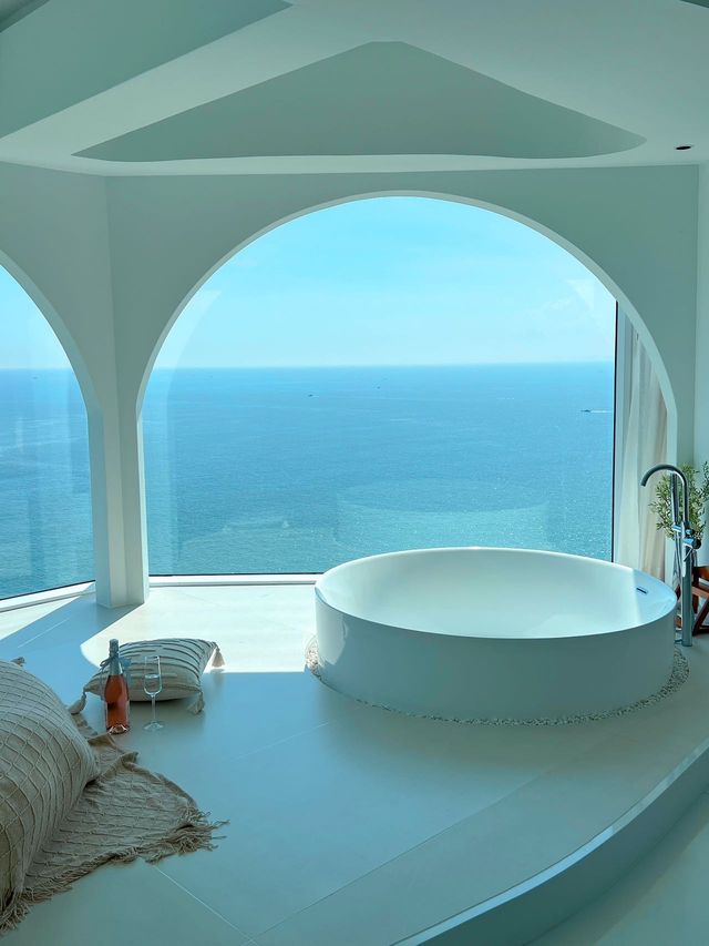 汕頭南澳島｜住進「海上聖托里尼」，把整片藍海抱進房間