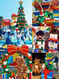 上海樂高樂園聖誕季巨嗨10米高聖誕樹超美！