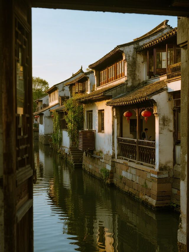 周莊古鎮親子遊！秋日錯峰，帶娃感受江南水鄉的治癒