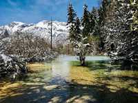 2025川西冬日限定攻略西嶺滑雪+黃龍藍冰5天4晚神仙行