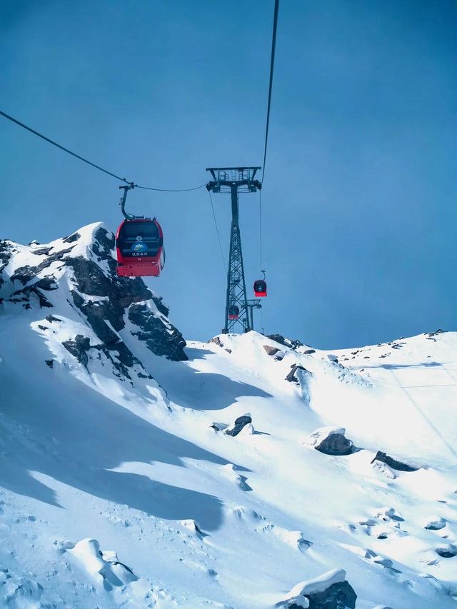 達古冰川已回｜冬日的雪看的心暖暖的