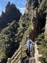 女大爬黃山 不住宿版路線