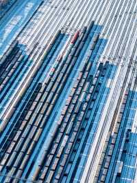 飛了3000公里,我在哈爾濱拍到雪國列車