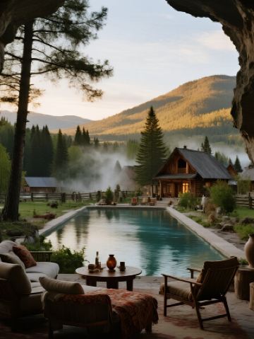 Take your kids into a fairy tale cabin and be a little "border guard" for a day!