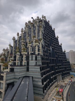 Shanghai's new popular landmark, Dayang Jingdian Tian'an Qianshu, is incredibly photogenic!