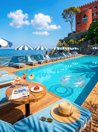 Life hotel! Stunning cliff sea views on a private island in Italy