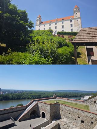 Bratislava Castle | The White Eight-Immortal Table on the Danube!