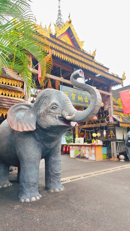 ซีซวงปันนา | ภาพถ่ายท่องเที่ยวในป่าฝนของหมู่บ้านโบราณมานเหนา