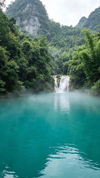 Hidden green wilderness in Libo, Guizhou | Family summer escape at Xiaoqikong, step into the real-life green wonderland