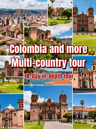 18-day multi-country Colombia itinerary cheat sheet