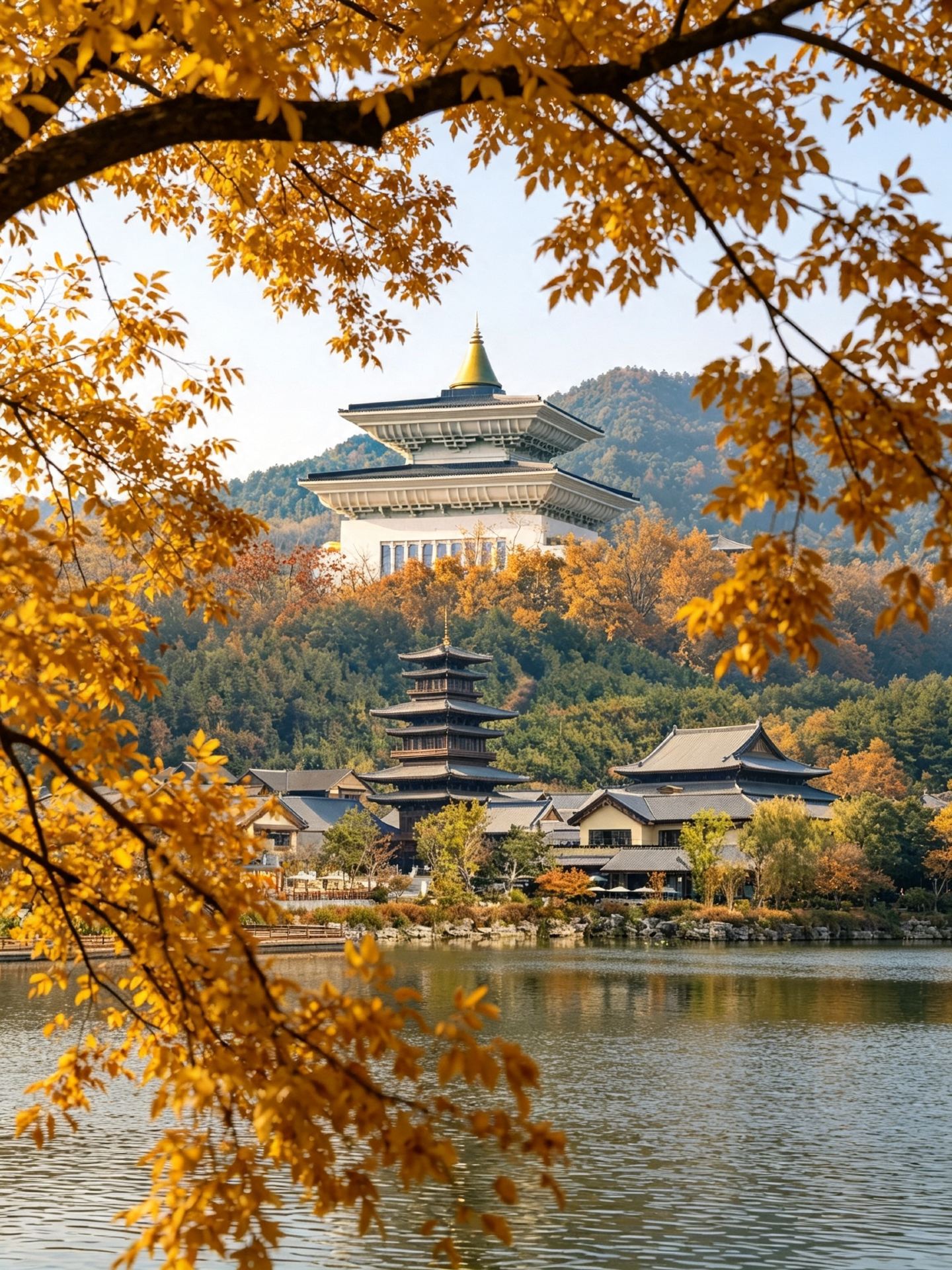 Don't let the name mislead you! A Tang-style ancient village is hidden near Wuhan, and it's full of early autumn vibes.