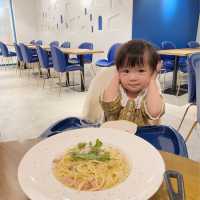 親子友善💙靚靚藍白色希臘風情打卡cafe