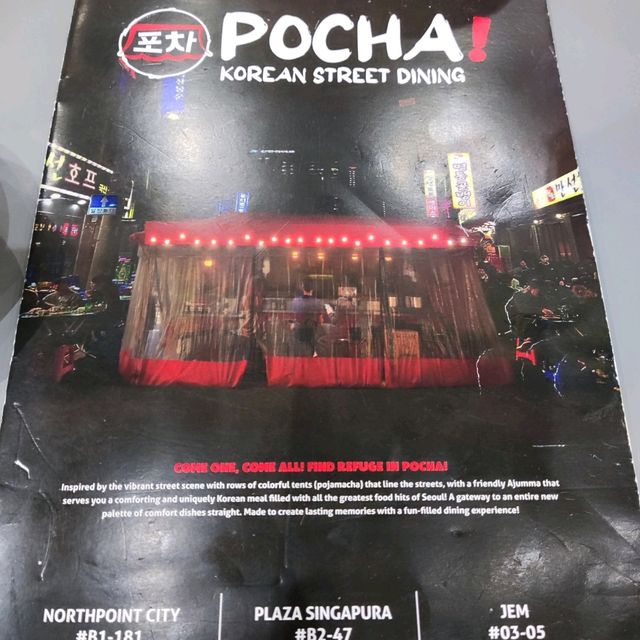 Pocha Korean Street Food in JEM