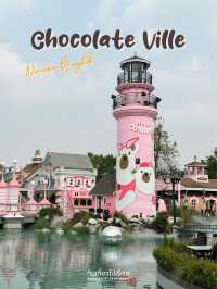 ถ่ายรูปธีมสีชมพูสุดคิวท์ที่ Chocolate Ville💕