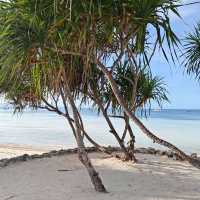 Interesting location with a beautiful beach