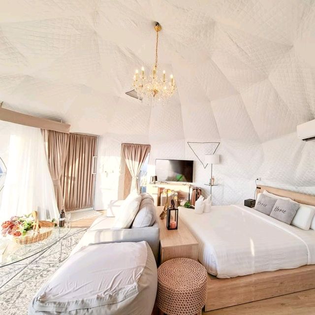ลากแฟนไปตื่นมาดูหมอกนอน​Glamping​ สุดลักซ์ชูวที่เชียงใหม่
