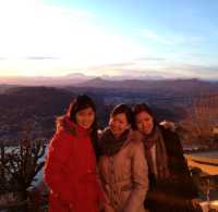 Cable Car Ride To The Top Of Lake Como