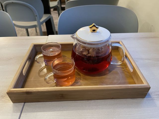 放鬆心情好去處🍵🍰一望無際的大自然境色！