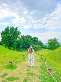 드넓은 초록빛, 창녕 교동 고분군🌿