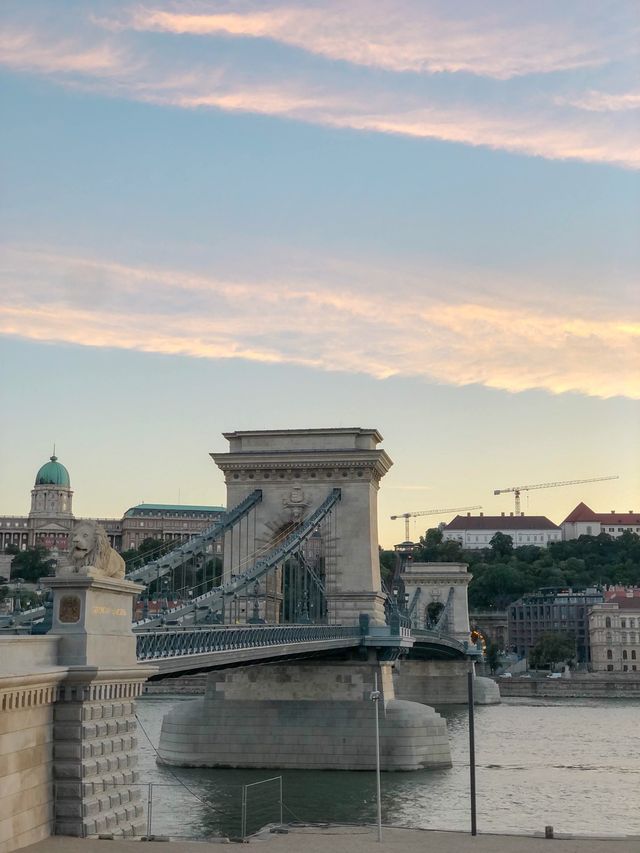 드디어 공사 끝난 세체니 다리🌉