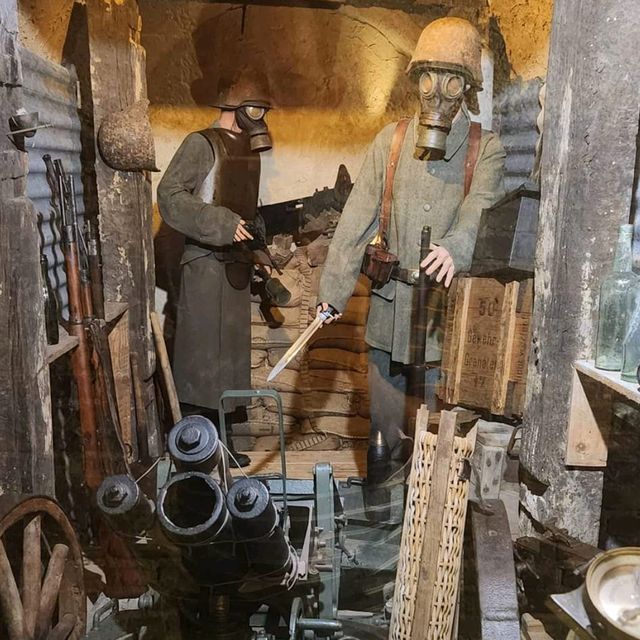 Underground Museim In Albert, France