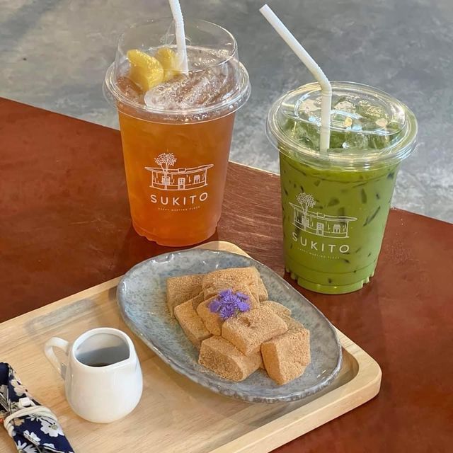 Sukito คาเฟ่สไตล์ญี่ปุ่น 🍵☕️