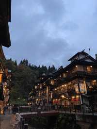 Autumn in Ginzan onsen, Yamagata