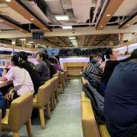 Belt sushi at Sushiro 