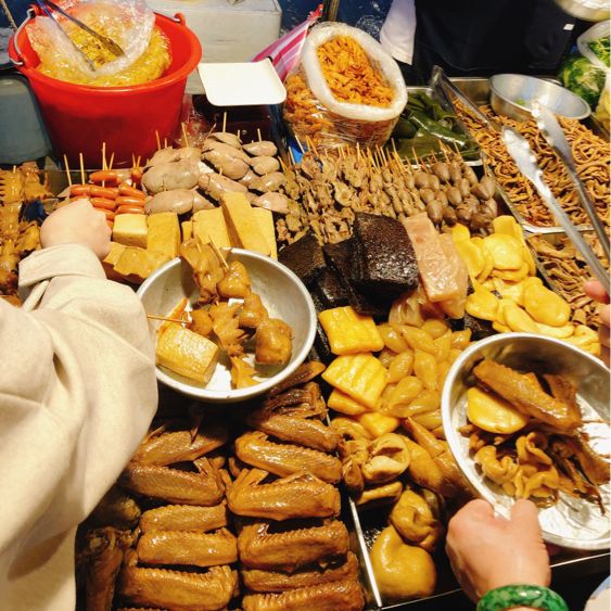 台北必逛夜市之一🤤🍡🥓🍢 Raohe Night Market 饒河街觀光夜市