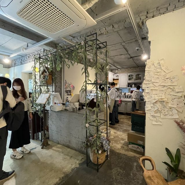 🌸연남동 테라스가 있는 볕 좋은 카페, 연남동벚꽃집