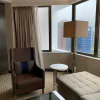 Suite upgrade at the Marriott Tangs Singapore