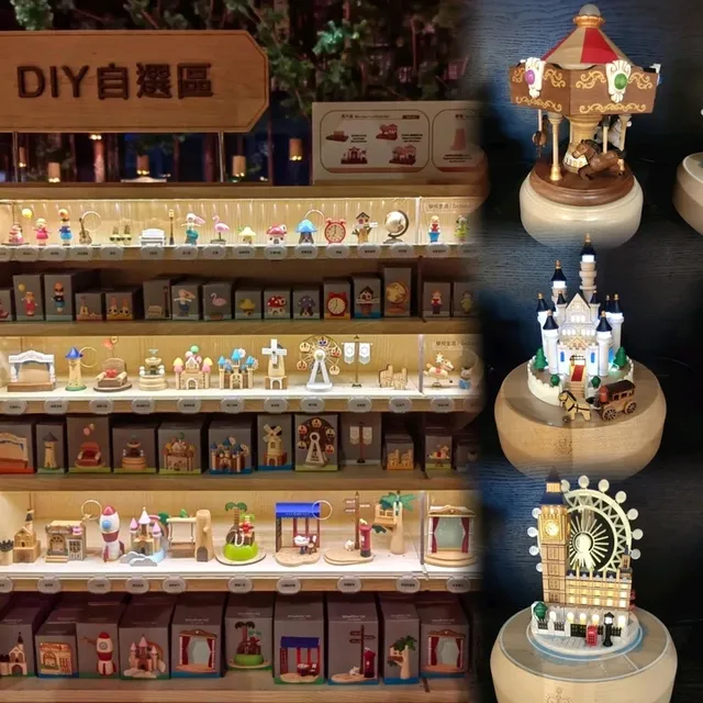 非常有特色木製手工音樂盒☞Wooderfullife