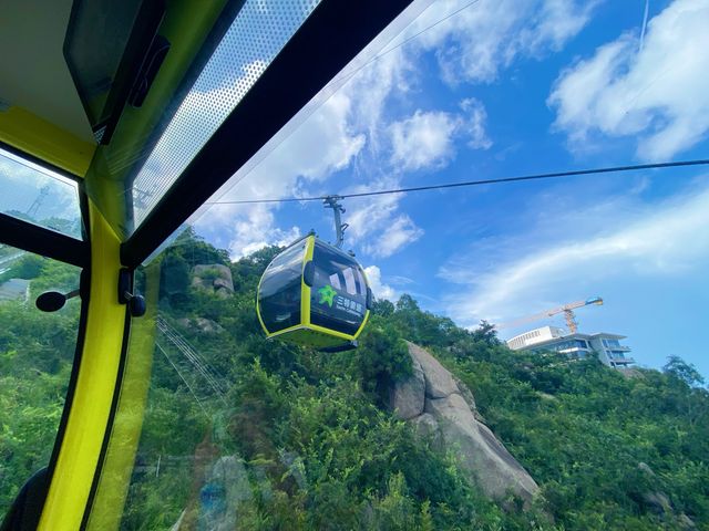 我曾經遇見過珠海景山索道的心跳🎢 ⛰