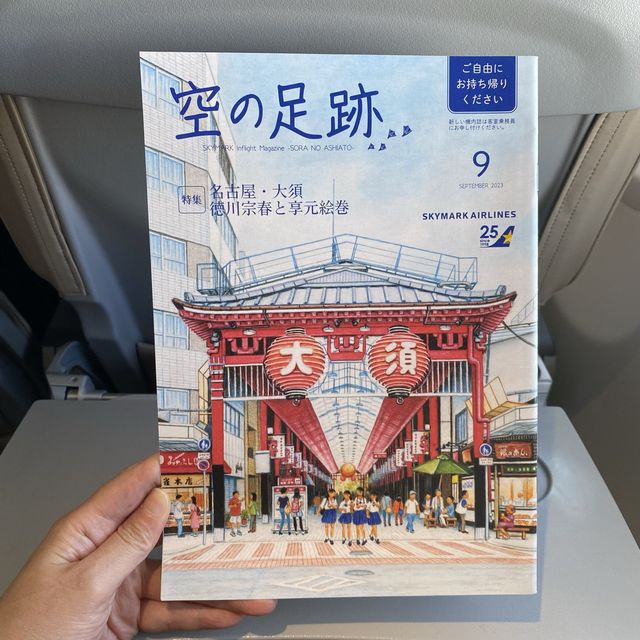 スカイマーク搭乗記【神戸→羽田】