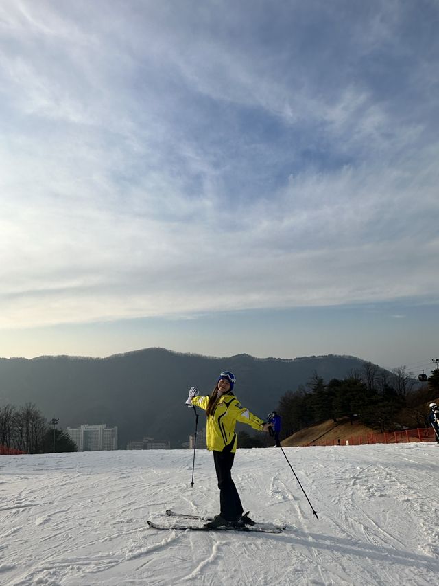 인프라 좋은 스키장, 홍천 비발디파크 스키장🎿